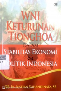 Image of Wni keturunan tionghoa: dalam satbilitas ekonomi dan politik indonesia