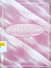 Image of Social research methods: qualitative and quantitative approaches