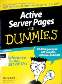 Image of Active Server Pages for dummies