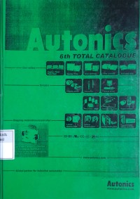 Image of Autonics: 6th total catalogue