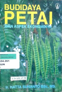 Image of Budidaya petai dan aspek ekonominya