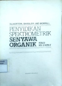 Image of Penyidikan spektrometrik senyawa organik
