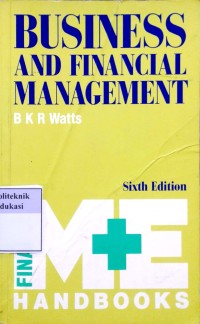 Image of Business and Financial Management. 6th ed