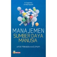 Image of Manajemen Sumber daya Manusia untuk mahasiswa & umum