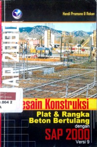 Image of Desain konstruksi: plat dan rangka beton bertulang