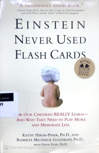 Image of Einstein never used flash cards