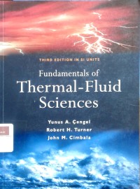 Image of Fundamentals of thermal-fluid sciences