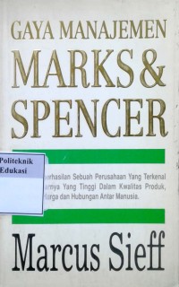 Image of Gaya manajemen Marks & Spencer