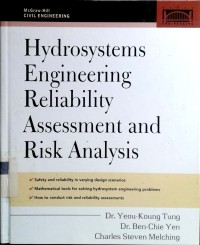 Image of Hydrosystems engineering reliability assesment and risk analysis