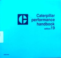 Image of Caterpillar performance handbook