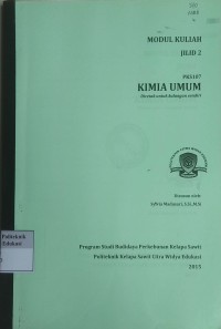 Image of Kimia umum jilid 2: modul kuliah