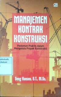 Image of Manajemen kontrak konstruksi