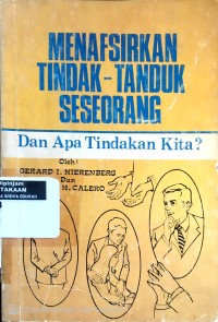 Image of Menafsirkan Tindak-Tanduk Seseorang: dan Apa Tindakan Kita