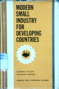 Image of Modern small industry for developing countries