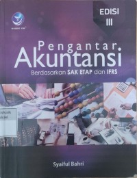 Image of Pengantar akuntansi: berdasarkan sak etap dan ifrs