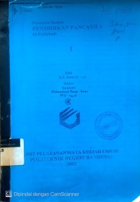 Image of Pendidikan Pancasila: penuntun kuliah di Politeknik