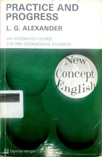 Image of Practice and progress: an integrated course for pre-intermediate students