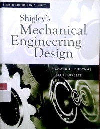Image of Shigley's mechanical engineering design