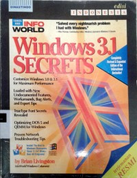 Image of Windows 3.1 Secrets